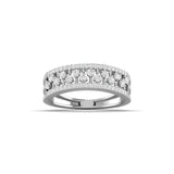 Sparkling Diamond Eternity Band