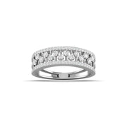 Sparkling Diamond Eternity Band