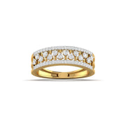 Sparkling Diamond Eternity Band