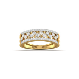 Sparkling Diamond Eternity Band
