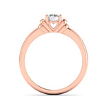 Sparkling Round Diamond Ring