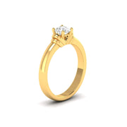 Sparkling Round Diamond Ring