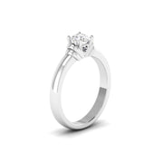 Sparkling Round Diamond Ring
