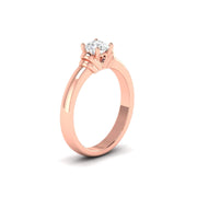 Sparkling Round Diamond Ring