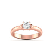 Sparkling Round Diamond Ring