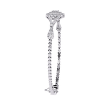 Classic Cluster Diamond Bangle