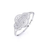 Designer Radial Diamond Bracelet