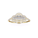 Designer Radial Diamond Bracelet