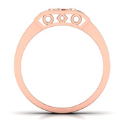 Spiritual Om Symbol Diamond Men's Ring