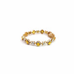 Square Cut Citrine Bracelet