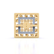 Square Treasured Earrings