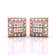 Square Treasured Earrings