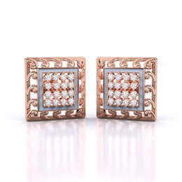 Square Treasured Earrings