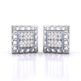 Square Treasured Earrings