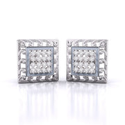 Square Treasured Earrings