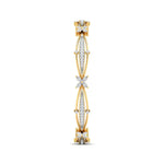 Celestial Star Design Diamond Bangle