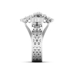 Starburst Diamond Statement Ring