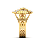 Starburst Diamond Statement Ring