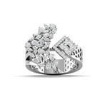 Starburst Diamond Statement Ring