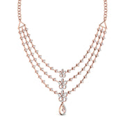 Stunning Flowy Diamond Necklace