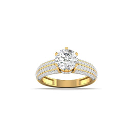 1.38 Carat Solitaire Diamond Ring