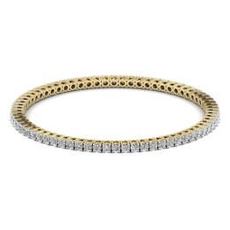 10 Pointer Dazzling Diamond Bangles