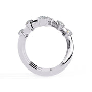 Swirling Diamond Ring