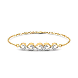 Symmetrical Curve Bracelet