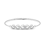 Symmetrical Curve Bracelet