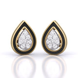 Tear Drop Stud Earrings