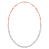 Classic Lab Grown Diamond Tennis Necklace