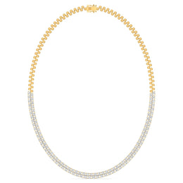 Classic Lab Grown Diamond Tennis Necklace