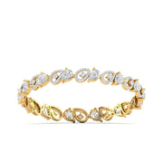 Pear Shaped Lab Grown Diamond Bracelet