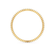 Multi-Row Pave Diamond Bracelet