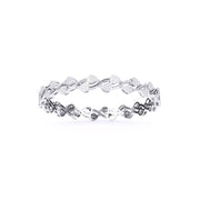 Marquise Cluster Diamond Curve Bangle