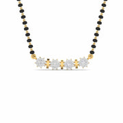 Traditional Mangalsutra with Diamond Design
