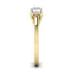 Trellis Design Three Diamonds Ring