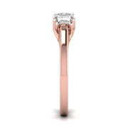 Trellis Design Three Diamonds Ring
