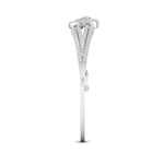 Swirl Design Lab Grown Diamond Bangle