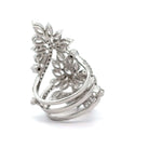 Tri-layered Diamond Bliss Ring