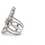Tri-layered Diamond Bliss Ring