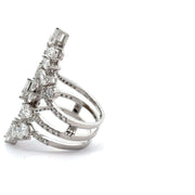 Tri-layered Diamond Bliss Ring