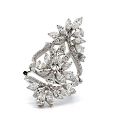 Tri-layered Diamond Bliss Ring