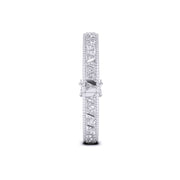 Stylish Triangular Design Diamond Bangle