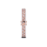 Stylish Triangular Design Diamond Bangle