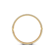 Stylish Triangular Design Diamond Bangle