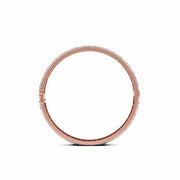 Stylish Triangular Design Diamond Bangle