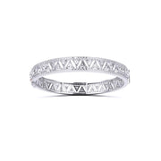 Stylish Triangular Design Diamond Bangle