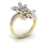 TRIO Cocktail Diamond Ring