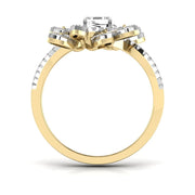 TRIO Cocktail Diamond Ring
